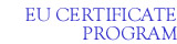 European Union Certificate Program